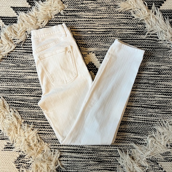 Madewell Denim - Madewell White Skinny Jeans.